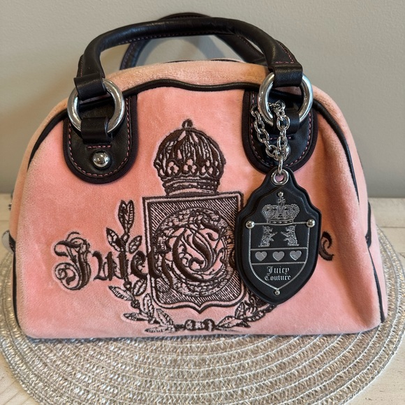 Juicy Couture Bags Vintage Juicy Couture Baby Pink Bowler Poshmark